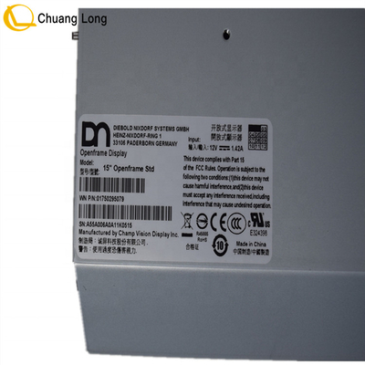 01750295079 1750295079 ATM Machine Parts Wincor 280 Diebold Opteva  15 " Openframe Std LCD Monitor