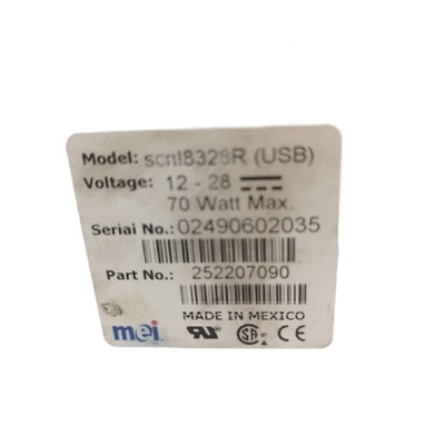 MEI SC Advance Cash acceptor MEI SCNL8328R  Kiosk slot machine Bill Validator  USB cash retail machine