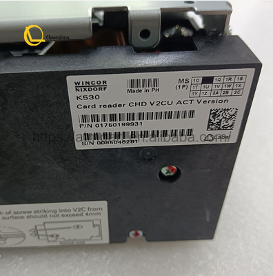 01750199931 1750199931 ATM Wincor Card Reader CHD V2CU ACT Version Card reader CHD V2CU standard + AntiM3 1750301279 01750301279