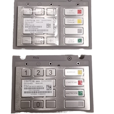 1750235003 SAU BR pinpad 1750255914 INT ASIA EPP V7 ESP  1750255914 KSA keyboard atm parts Diebold Nixdorf