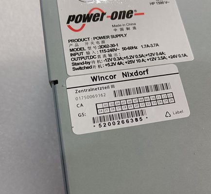 ATM Wincor Cineo Procash Zentralnetztell III Power Supply 24v Wincor PC280 2050XE 1500XE 2000XE PSU 1750069162 01750069162
