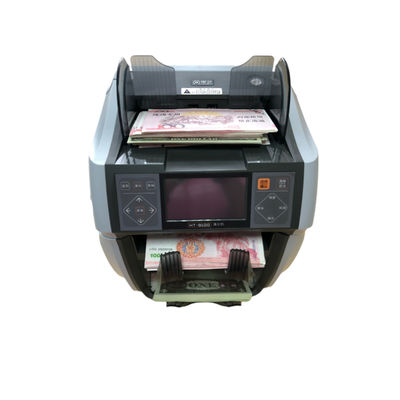 4.5 Inch TFT Banknote Sorting Machine Dual Pockets For Multiple Currency