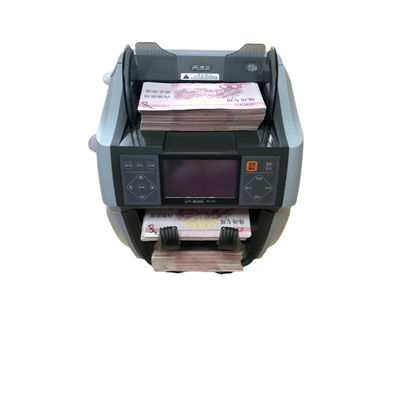 Front Loading Portable Money Sorter Machine Mix Value Counting Machine FCC Certificate