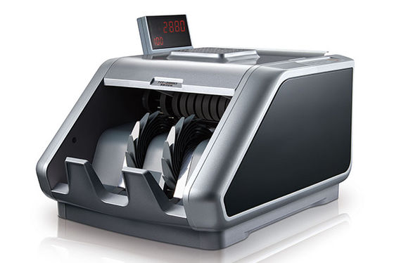 1+1 Pocket Mixed Denomination Bill Counter And Sorter Fake Money Detector Discriminator