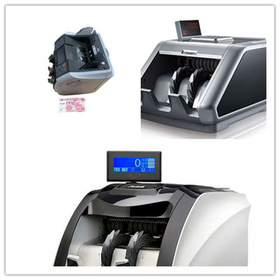 1+1 Mixed Denomination Money Counting Machine Sorter With Top Loading