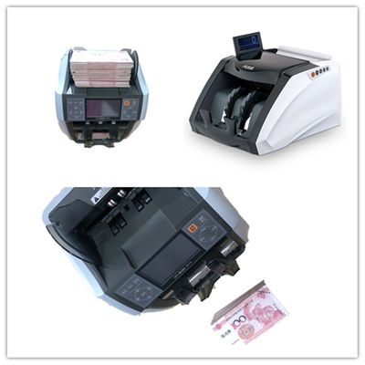 LCD Screen Mixed Currency Counting Machine Money Discriminator 60dB Noise
