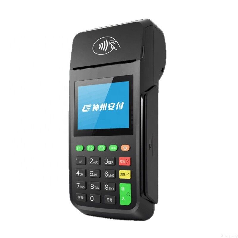 Mobile handheld POS Point of sales terminal system for payment system ...