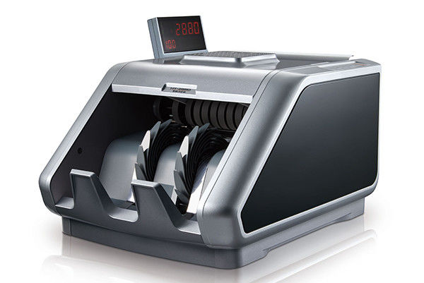 1+1 Pocket Mixed Denomination Bill Counter And Sorter Fake Money Detector Discriminator
