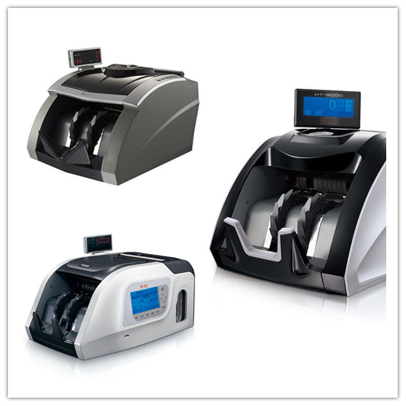DZD BWP PKR EURO Mix Currency Self Service Bank Note Sorter Currency Counting Machine