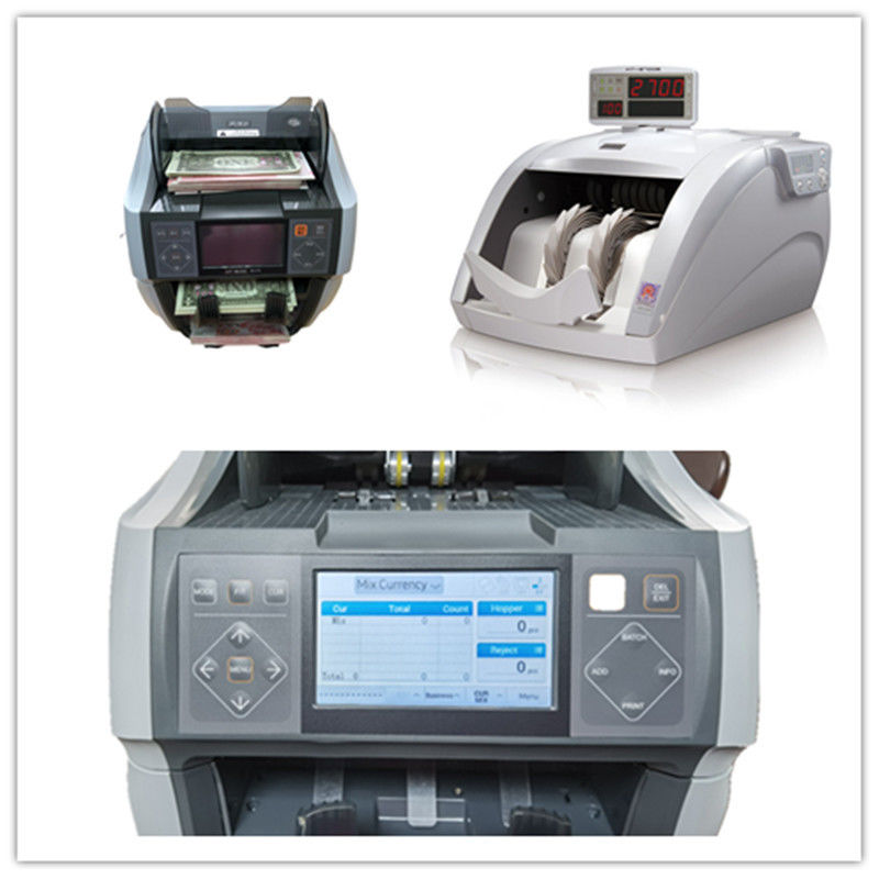 OEM ODM Mixed Currency Counting Machine CYP ATS NGN Available