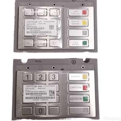 1750235003 SAU BR pinpad 1750255914 INT ASIA EPP V7 ESP  1750255914 KSA keyboard atm parts Diebold Nixdorf