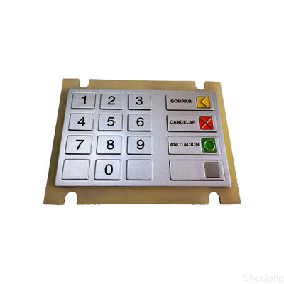 Wincor ATM Machine Parts For Sale EPP V5 Keyboard V5 ESP South America CES Spanish Financial Equipment 1750132085 01750132085