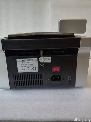 JUNUO C05 Bankinng machine Money Counter Detector Black with LED Display