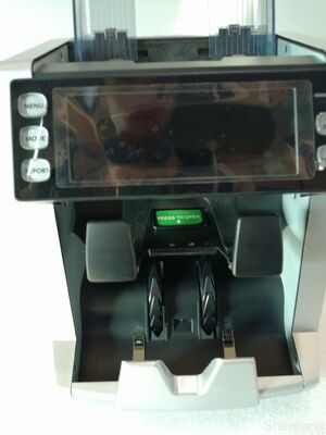 1+1 Pocket Banknote Sorting machine Money Counter Detector Black with LED Display LK22025060003