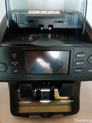 SH-208C-2CIS Metal Mix Pocket Value Counter Financial Bank Equipment with Money Detector for Cash Management NT808251100550001