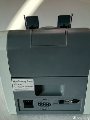 Multi Currency Sorter XC200 Pockets Money Counting Machine LED Display Tunnel Sorter Devices