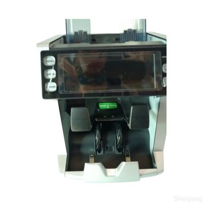 1+1 Pocket Banknote Sorting machine Money Counter Detector Black with LED Display LK22025060003