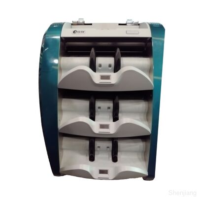 Kisan Banknote Sorting Machine Money Counter Detector Blue Smart K3 S16E01-3659