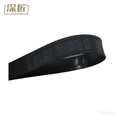 Rubber Belt 31431372 10*186*0.65MM Glory UW-200 GFS100 GFS120 GFS220 UW52C Rubber Belt 31431372 for Currency Sorter Machine