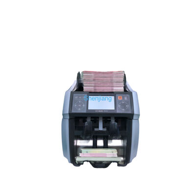 Mix Counting Money Counter And Sorter With Improved Feeding Mechanism