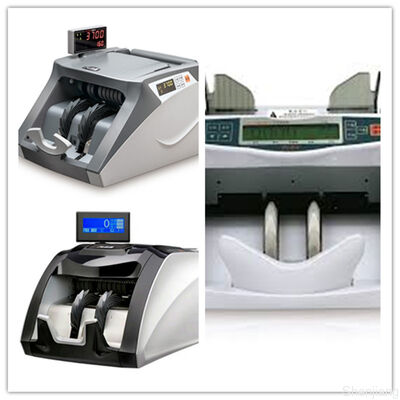 SEK COP LBP USD EUR MZN MAD VEF Cash Money Sorter And Counter Machine Touch Screen