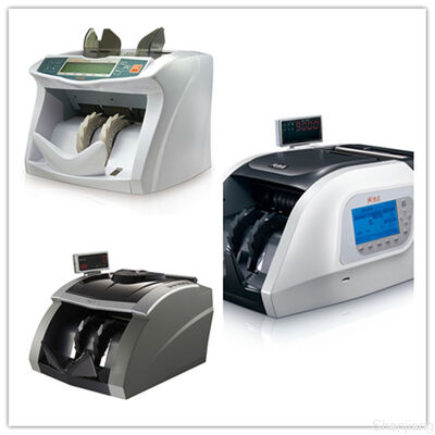 USD TND SYP CAF Professional Bank Mixed Bill Counter Sorter Machine With Detector