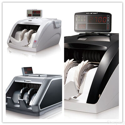 RUB CAD CLP YER MOP MVR NAD Money Value For Fake Money Banknote Counter Cash Counter Machine With Detector