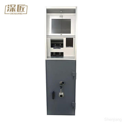 High Speed Note Validation LCD Touch Display Money Cash Deposit Machine
