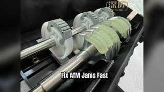 Hyosung Feed Roller Shaft Fix ATM Downtime